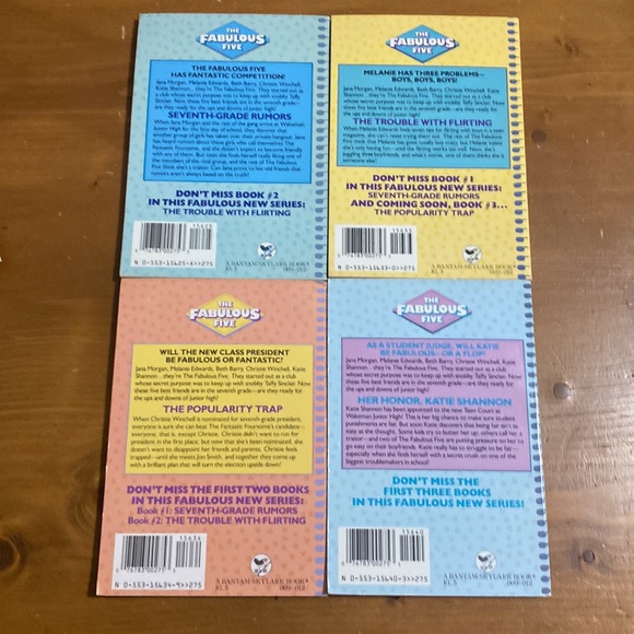 The Fabulous Five books from Betsy Haynes - Picture 2 of 8